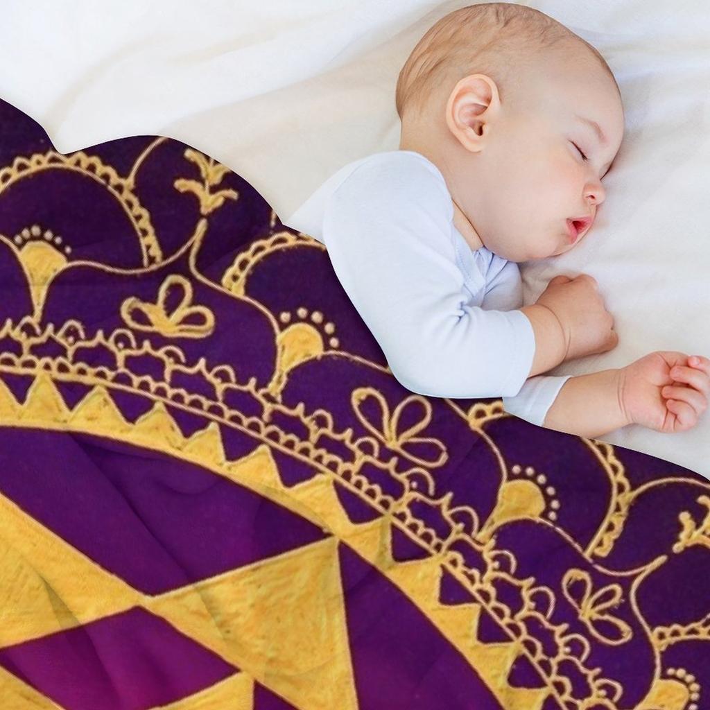 Heilige Geometrie Sri Yantra Überwurfdecke Luxus St Bett Modische Decken für Bett Luxus Überwurfdecken