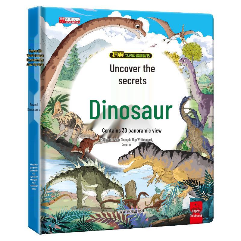 Dinosaur 3D Pop-Up Book: Fun Early Education Encyclopedia for Toddlers