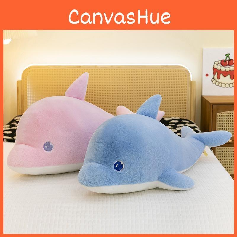 Cartoon Cute Dolphin Plush Toy Children Toy Pillow For Sofa And Room Decoration