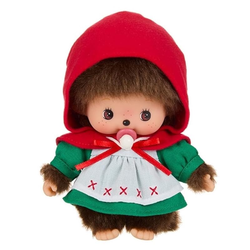 Sekiguchi Monchhichi Revival Dance Party Babychichi Little Red Riding Hood 244584 H15 x W11 x D7cm