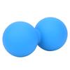 Silica Gel Exercise Peanut Ball Yoga Gym Fitness Body Relax Massage Ball Relieve PainBlue