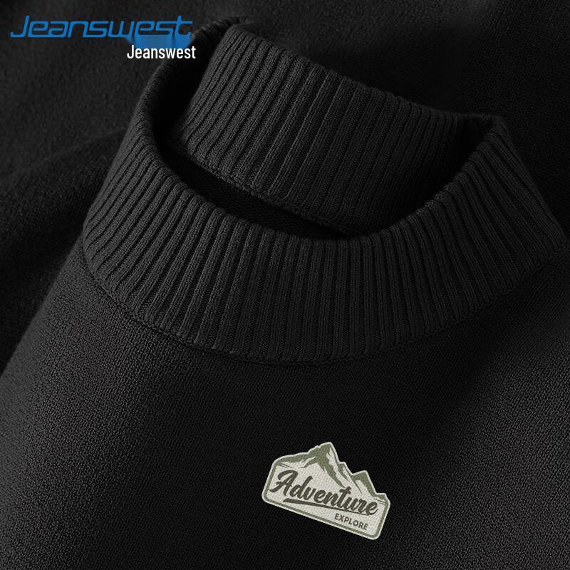 Jeanswest Men s Semi-High Collar Winter Sweater XL