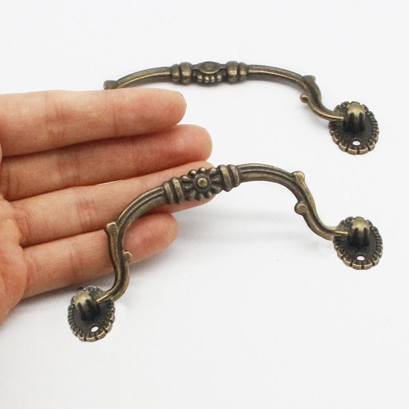 1 Pezzo Maniglia per Mobili Vintage Maniglie in Legno Retrò per Scatola Regalo Vino Pomelli Tiranti per Cassetto Armadietto Ferramenta per Mobili da Cucina