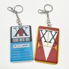 Anime Hisoka Kurapika Killua Zoldyck Cosplay Portacarte Licenza Set di Carte in PVC Custodia Portachiavi Ciondolo Portachiavi Oggetto di Scena
