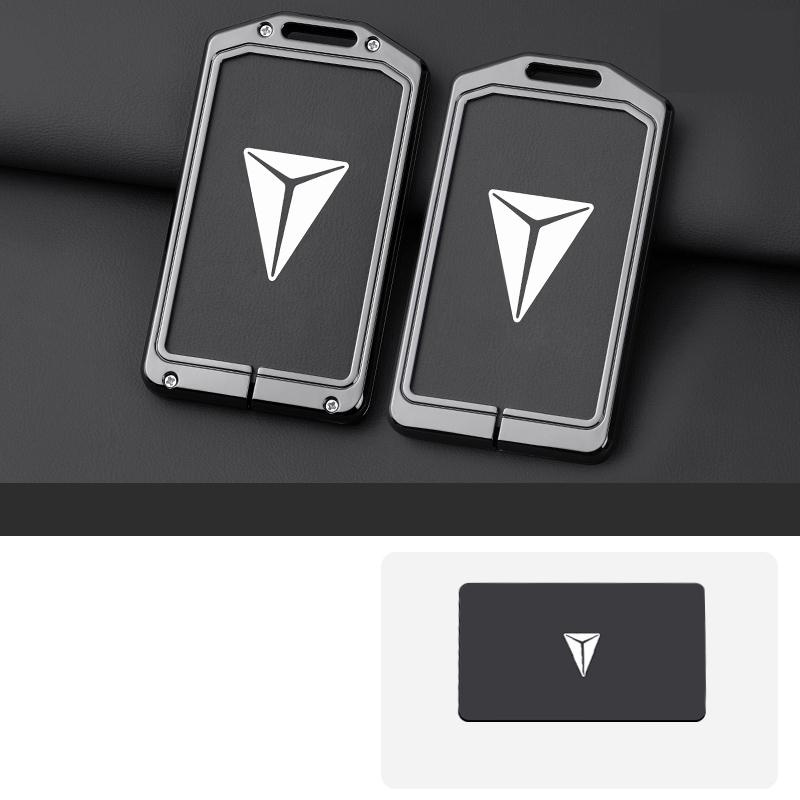 For Changan Deepal S07 S7 Car Keychain Protective Shell Car Key Holder Key Case Cover Smart Key Fob Bag Protector