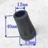 18x Walking Stick Tips,Hiking Pole Tips Protection Rubber Feet 12mm Diameter Trekking for