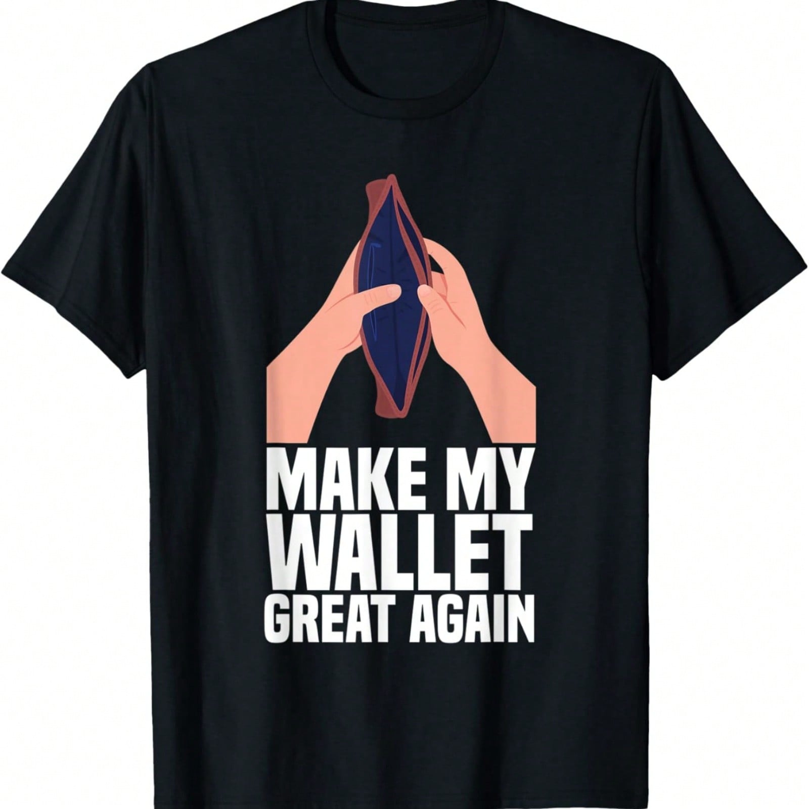 Make My Wallet Great Again Wallet T-Shirt S разноцветный