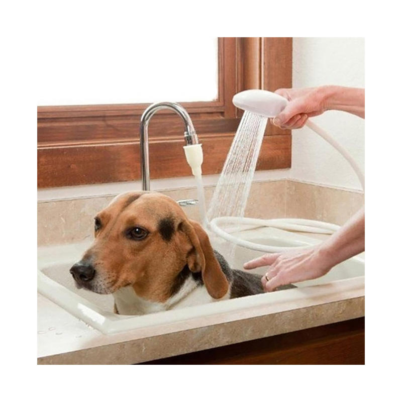 Multi-Function Pet Shower Head for Cat Dog Bathing Cleaning Quick Connect Long Spray Nozzle Simple Insertion Pet Care Supplies
