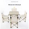 Hanle Meitu 5-Piece Portable Folding Outdoor Picnic Table and Chair Set
