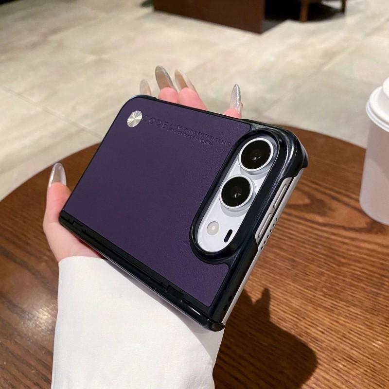 IPhone Duo Flip Case With Full Coverage Protection Vegan Leather Cover Hinge Reinforced Drop Proof Design