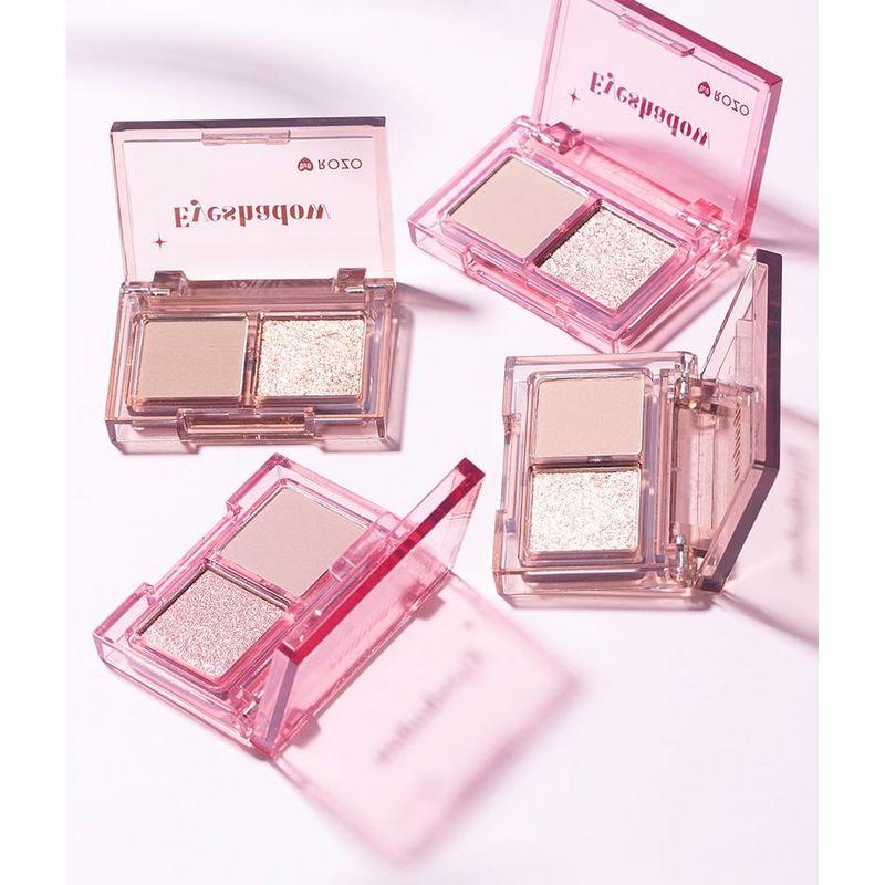 ROZO - Mini Two-Tone Eyeshadow Palette - 4 Types