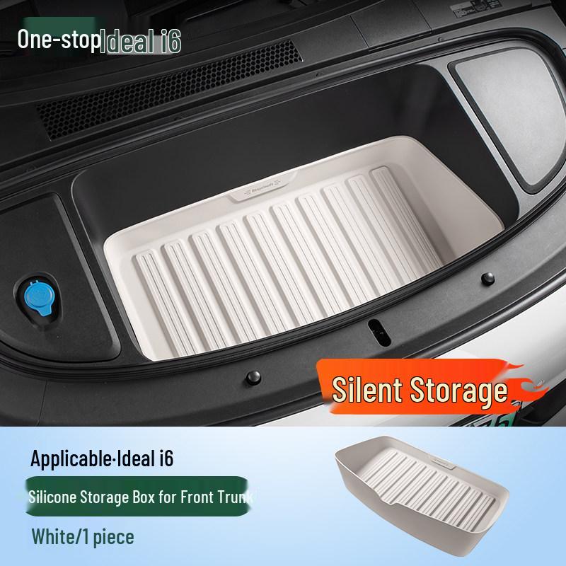 Ideal i6/i8 Trunk Mat: TPE Full Surround, Waterproof, Wear-Resistant Car Accessory