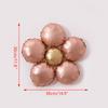 Matte Flower Aluminum Film Balloons Baby 1St Birthday Wedding Party Balloon Boy Girl Baby Shower Supplies Toy Baloon Ballons