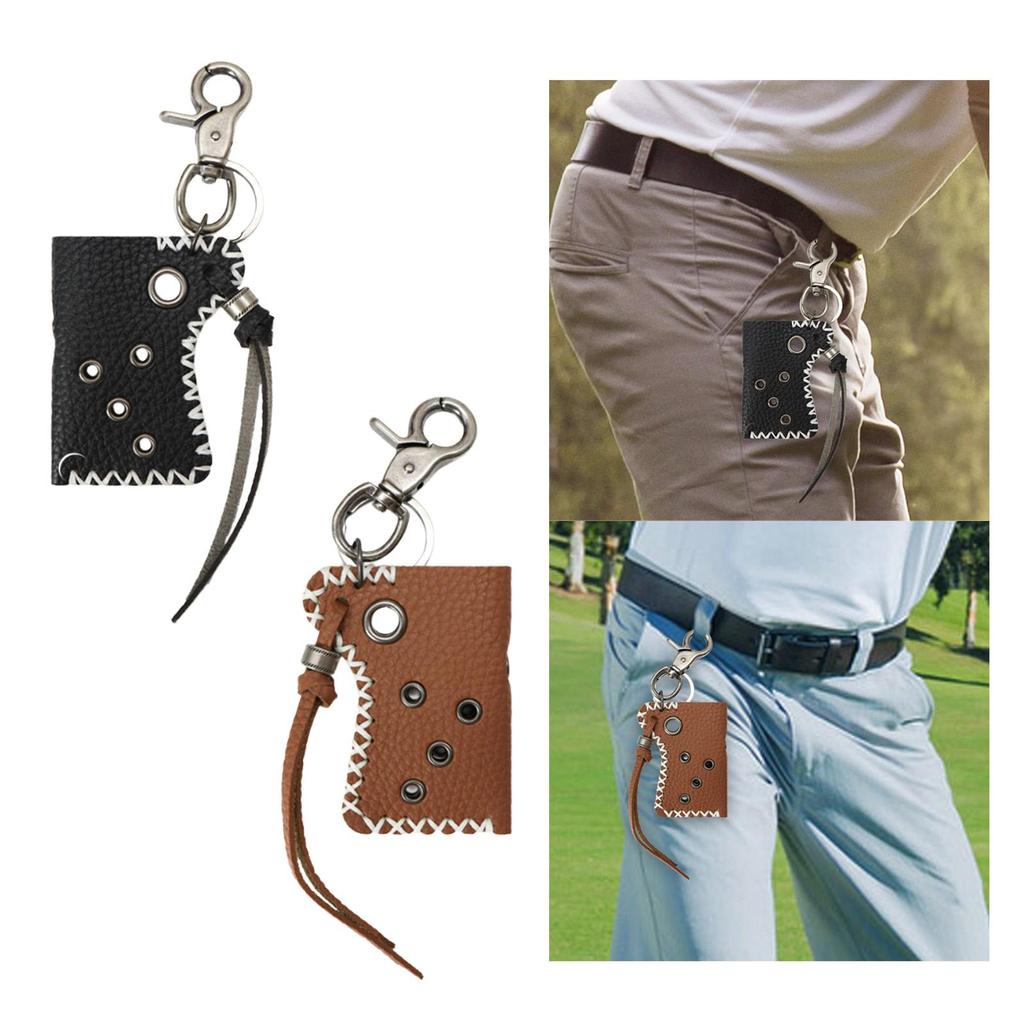PU Leather Lighter Case Holder Practical Pouch for Fishing Hiking Camping