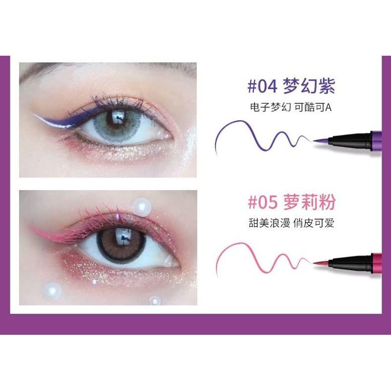 LANSUR - Colorful Smooth Liquid Eyeliner - 5 Colors