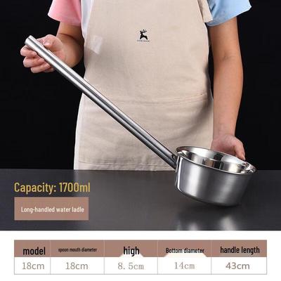 Stainless Steel Long Handle Ladle