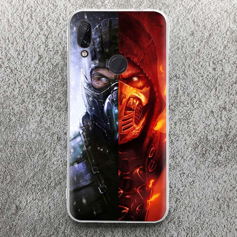 Mortal Kombat Phone Case For Xiaomi Redmi 9 9A 9C 9T 10 10A 10C 12 12C 8 8A 7 7A 6 6A S2 K20 K40 Pro Soft Silicone Cover