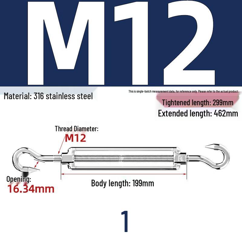Galvanized Open Body Wire Rope Turnbuckle