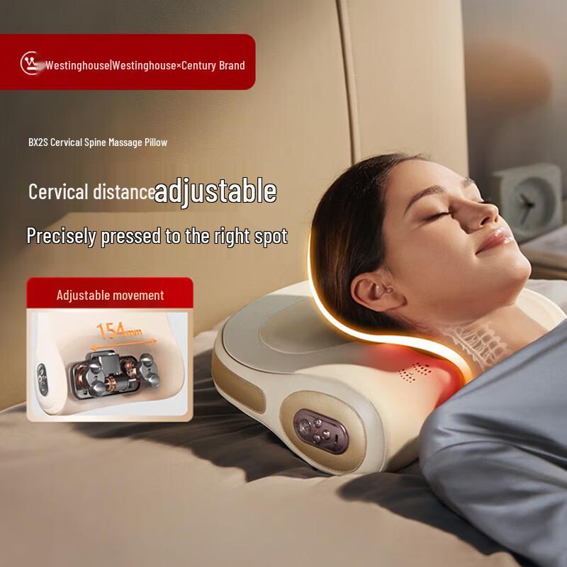 

Westinghouse BX2S Adjustable Neck and Shoulder Massager Pillow CN plug (adapter included)