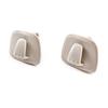 Space Saving Car Roof Hook Convenient Car Roof Hook Interior Car Clothes Rack Strong Car Roof Hook ABS Hook Pair Hook