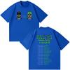 Rapper Feid Ferxxo Tour 2026 Graphic Tshirts Unisex Unisex Fashion Loose T Shirt Shortsleeved Hiphop Cotton Casual Tshirts Tops