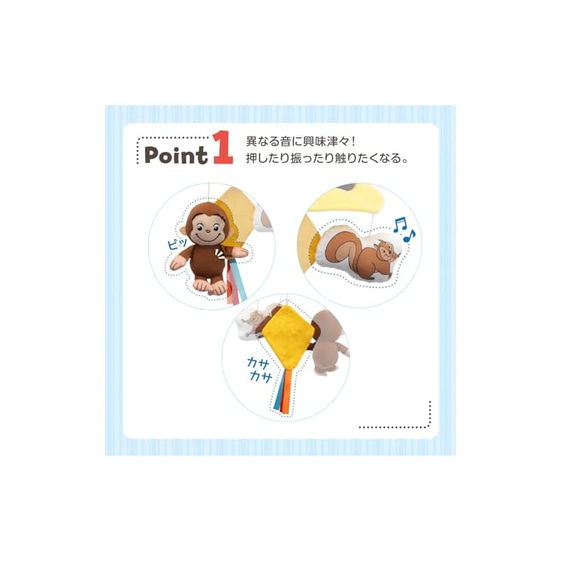 Nihon Ikuji Curious George Mini Merry
