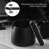 High Capacity Coffee Grounds Bin Thickened Plastic Construction Anti Tip Base Quiet Operation Kitchen Accessories