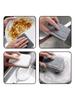 10pcs Cleaning sponge, scouring pad, sink or kitchen stove cleaning cloth, antibacterial washable cleaning brush