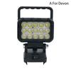 15 Beads Led Working Light Spotlight Hand Lantern 21V Li-Ion Battery Rechargeable Home Emergency Lighting Maintenance Light