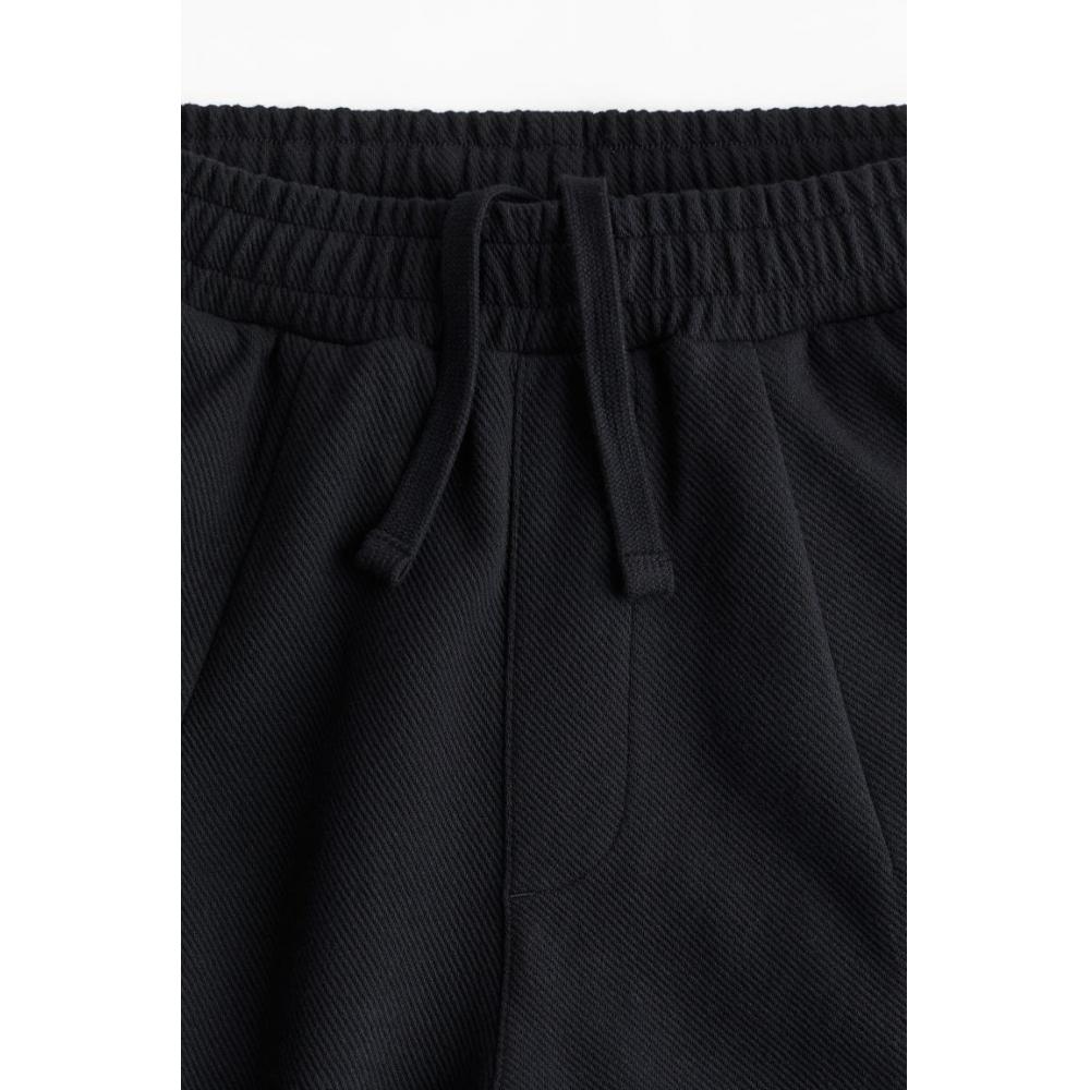 H M Sweatpants Loose Fit Black