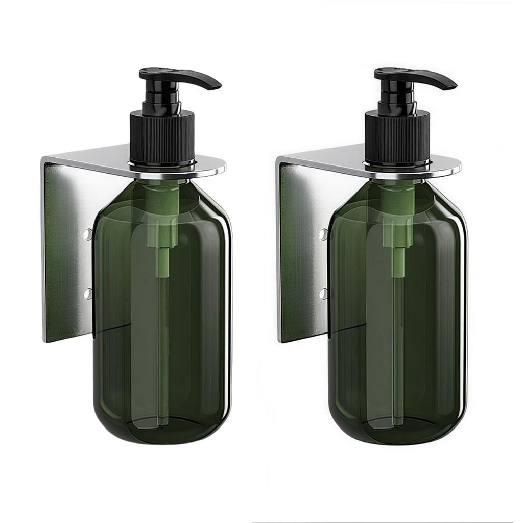 Space Saving 300ML Wall Mounted Soap Dispenser Perfect for Shower Gel For Shampoo and Lotion In Home or Office Environments