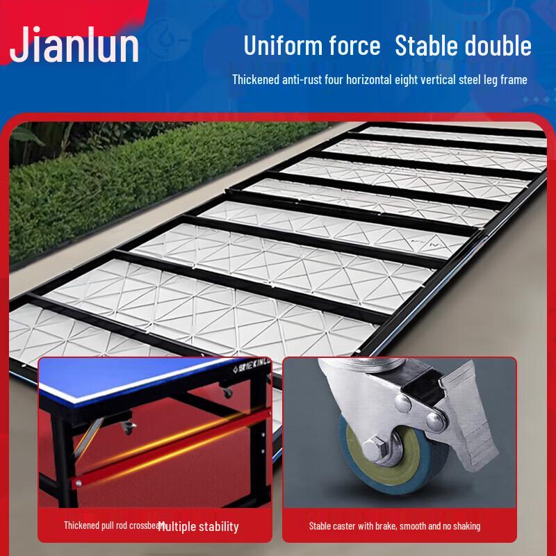 JEEANLEAN JL320 Outdoor Foldable Table Tennis Table