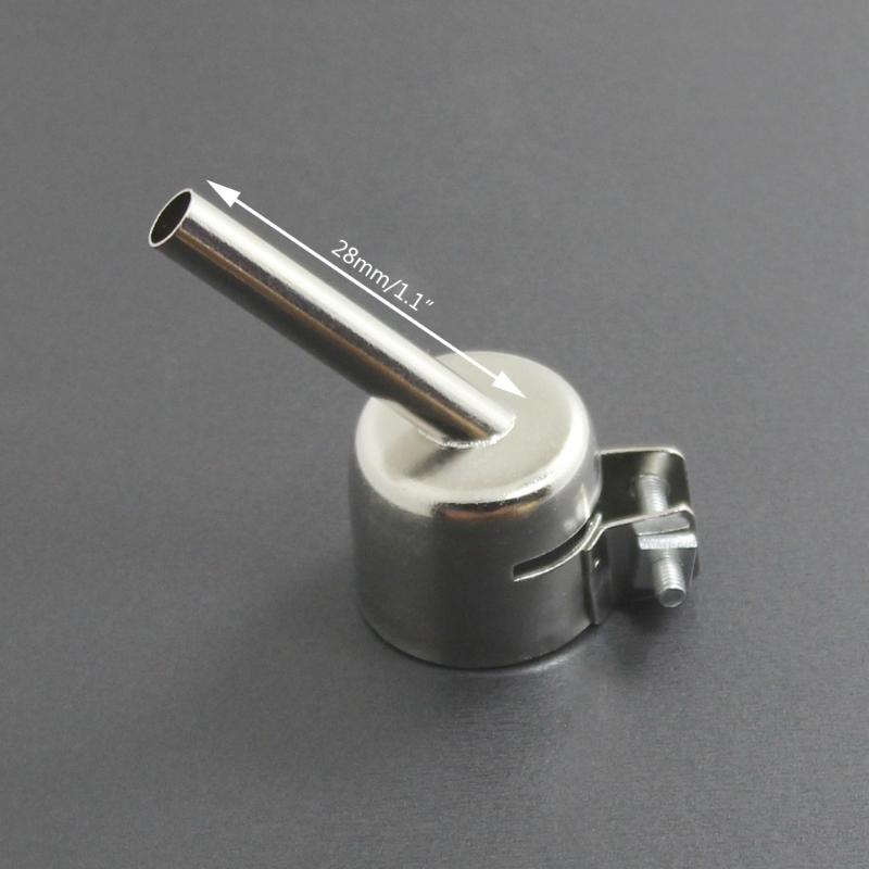 3/4/5/6/8mm Welding Nozzle 45 Degree Curved Angle Welding Nozzle For 850 850A 852 852D 852D+ 950 Hot Air Rework Station
