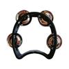 1Pc Plastic Percussion Tambourine For Adults Hand Tambourine Musical Instrument 4 Bells On Abs Tambourine Musical Rhythm Instrum