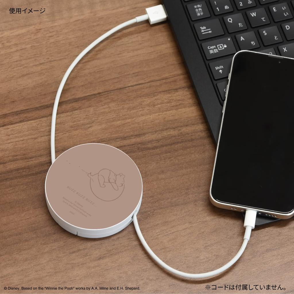 Gourmandies Disney Characters Cord Reel Case Winnie the Pooh / DN-997PO