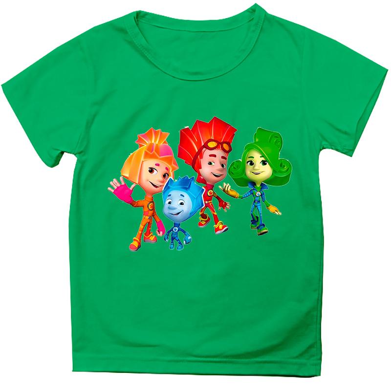 Die Fixies Grafik Kinder T-Shirt Mode Lässige Oberteile Kurzarm T-Shirt Mädchen Kleidung Sommer Rundhals T-Shirt Kinderkleidung Straße