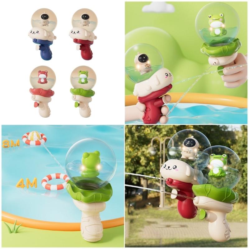 Clear Cartoon Theme Water Squirter Toy For Children Easy Grip Outdoor Summer Activity Water Squirter Toy for Toddler