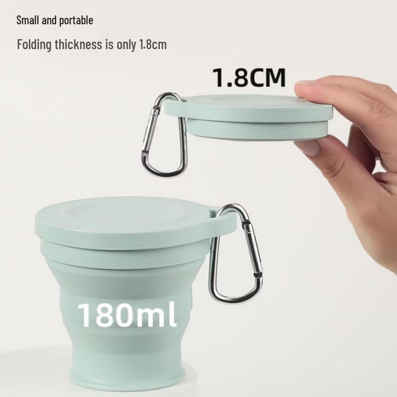 Deshanyuan Portable Silicone Folding Travel Cup
