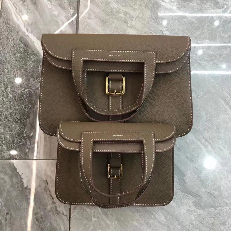 2026 Nuova Borsa da Donna Mini a Forma di Ferro di Cavallo 21,28 cm in Pelle Fibbia Dorata Argento Portatile a Tracolla