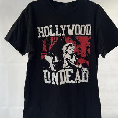 Collection Hollywood Undead Tour 2018 Band  T Shirt Black All Size
