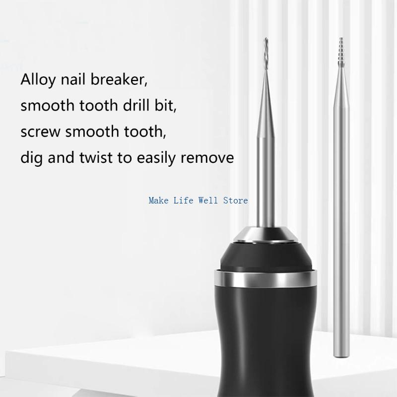 Alloy Drill Bit Extracts Stripped Screws From Mobile Devices Damaged Screw Removal For Technicians And Professional