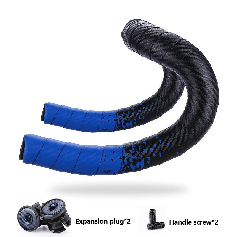 Yuuisd Road Handlebar Strap Dead Bike Handlebar Strap Gradient Color Comfortable Breathable Handlebar Strap