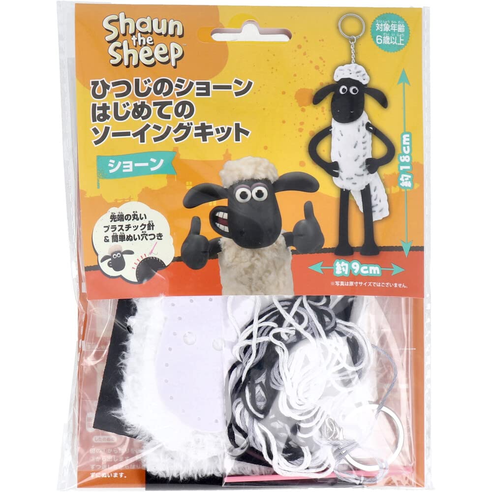 

Onoue Man Shaun the Sheep First Sewing Kit Shaun 1 Set білий