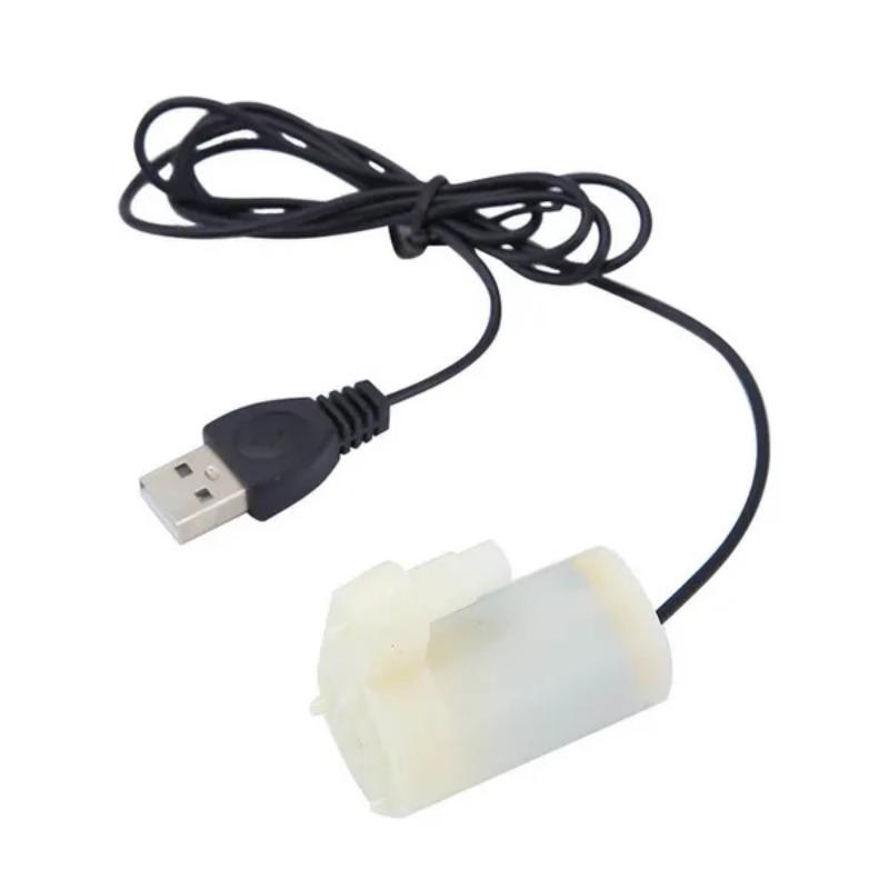 1Pc Submersible Pump Small Ultra-quiet DC 5V USB Water Pump Filter Fish Pond Mini Aquarium Fish Tank Fountain