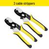 Electrician Wire Strippers & Cutters: Quick Repair Skinning Knife & Pliers Hand Tools