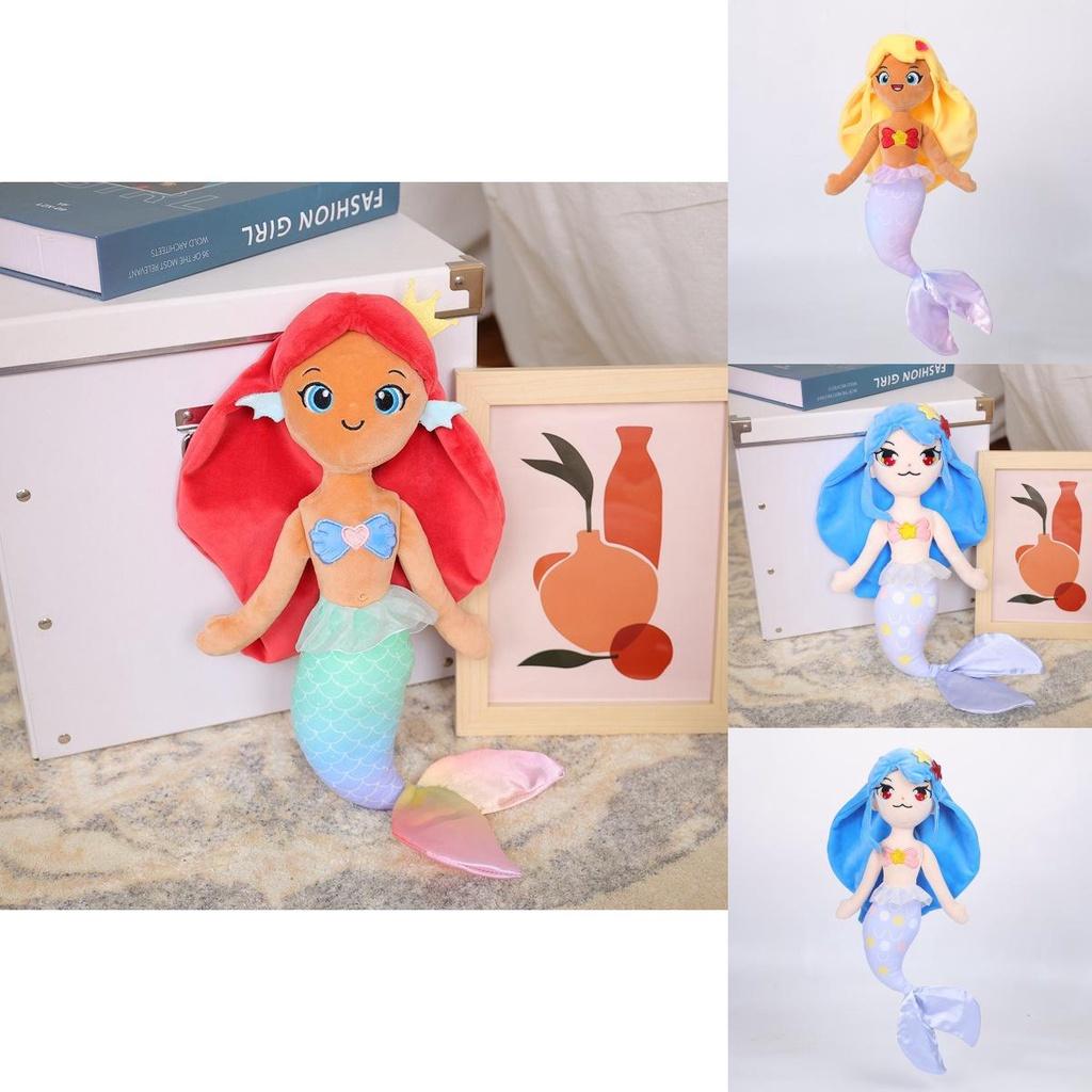 Adorable Mermaid Plush Toy From The Ocean Series By Jili Soft And Fluffy!