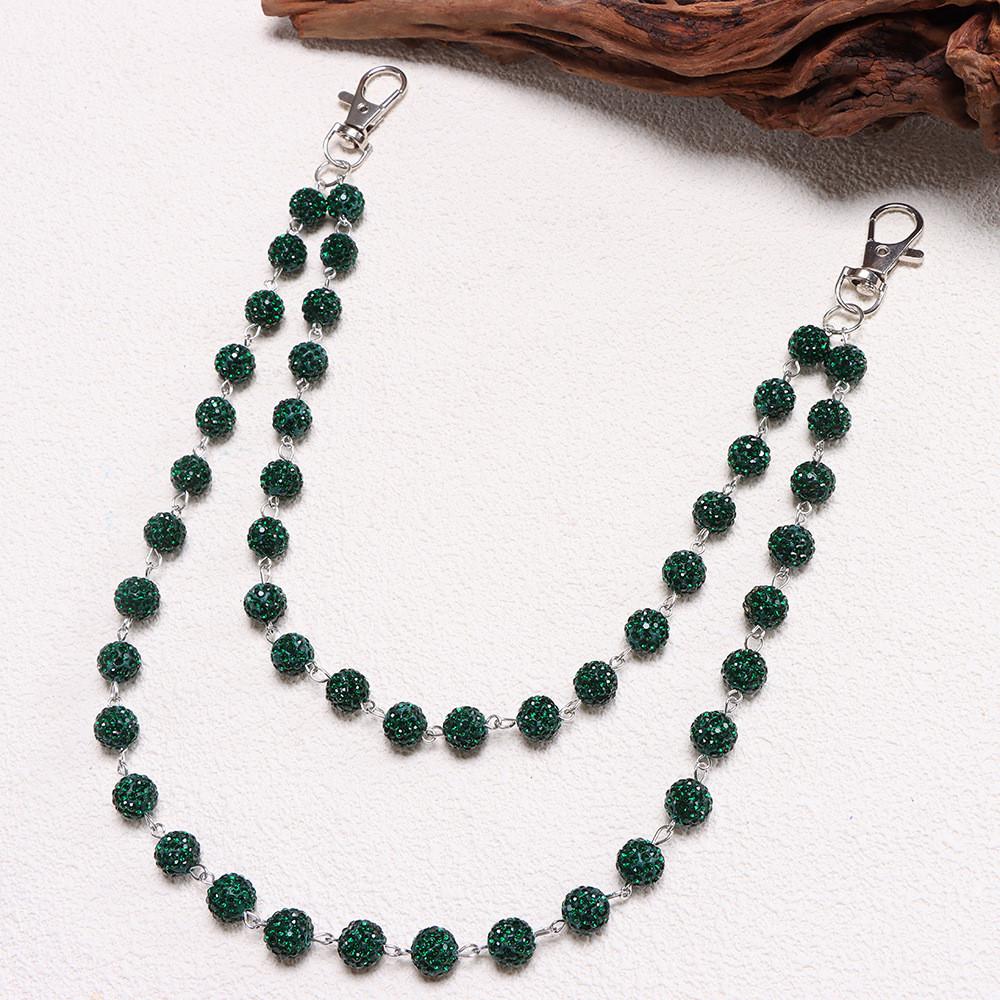 Punk Style Metal Pocket Chain With Lobster Clasp For Young Men Party Wear