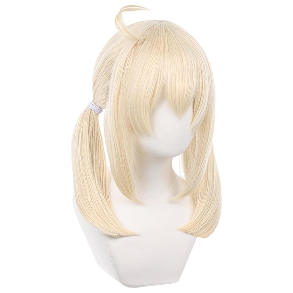Genshin Impact Clay Wig, Cosplay Wig with Dedicated Net, Heat Resistant, for Events, School Festivals, Cultural Festivals, and Photo Shoots, Mondo