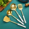 Electroplate Chef Utensil Set Cookware with Premium 201 Stainless Steel 4/6Pcs