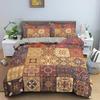 3D Printed Bohemian Ethnic Mandala Comfortable Duvet Quilt Cover Pillowcase Bedding Set Children Bedroom Decoration Home Textile